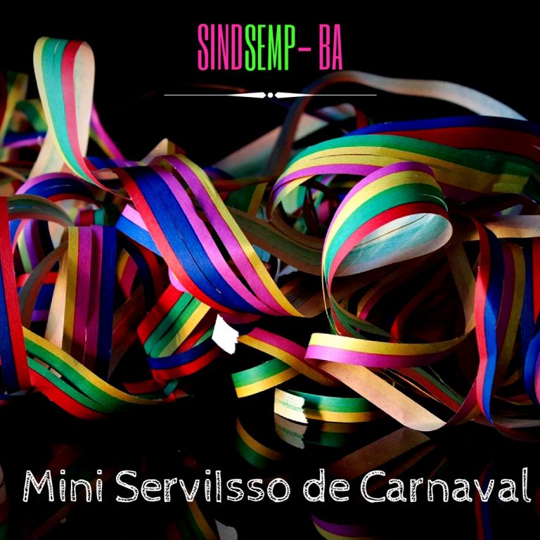 Mini ServIIsso de Carnaval!