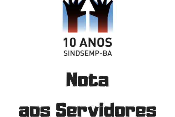 Nota aos Servidores