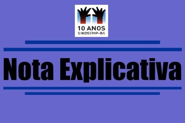 Nota Explicativa