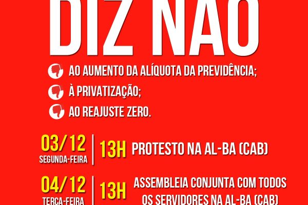 Protestos na ALBA