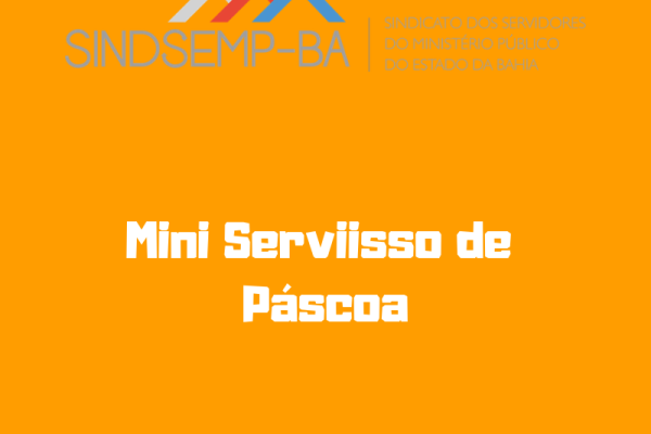Mini Serviisso de Páscoa