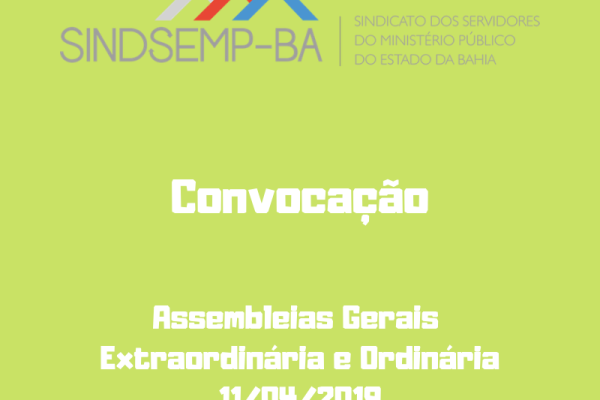 Assembleia Geral Ordinária e Extraordinária