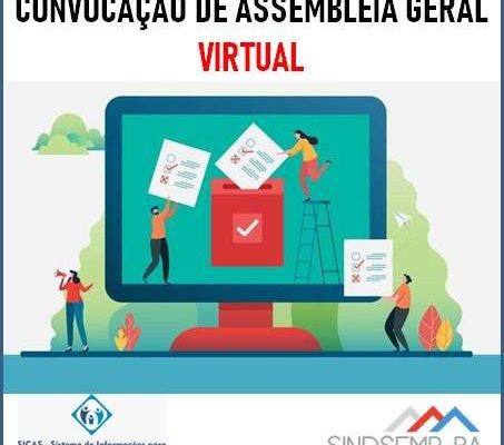 Convocação de Assembleia Geral Virtual Extraordinária
