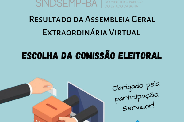 Assembleia Geral Virtual define Comissão Eleitoral