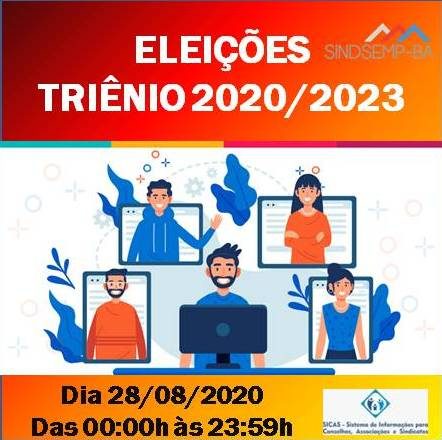 Eleições SINDSEMP-BA: Triênio 2020-23