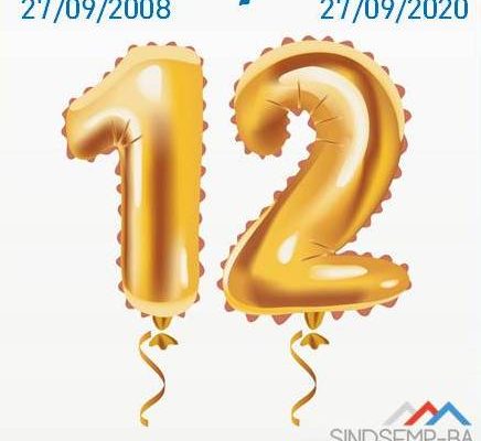 SINDSEMP-BA completa 12 anos de existência!