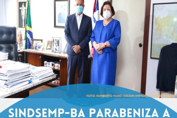 Dra Norma Cavalcanti é reconduzida na Procuradoria Geral do MPBA 2022/2024. SINDSEMP-BA, parabeniza!