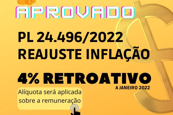 PL DOS 4% APROVADO: NÃO HÁ O QUE COMEMORAR!