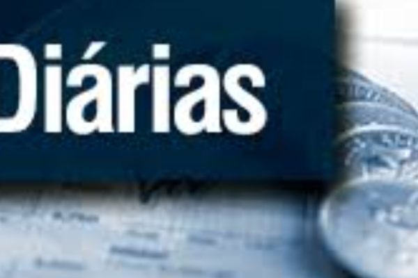 Pagamento de Diárias!