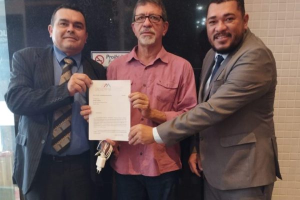 Deputado Federal Afonso Florence recebe o SINDSEMPBA