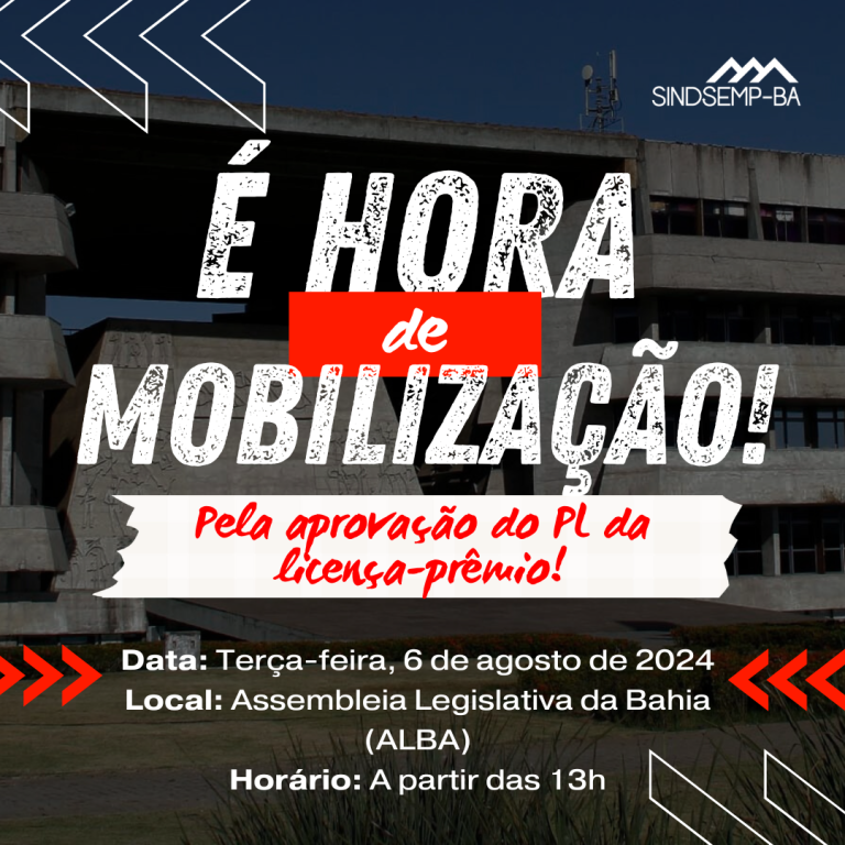 Assembleia do SINDSEMP-BA delibera sobre mobilização da categoria