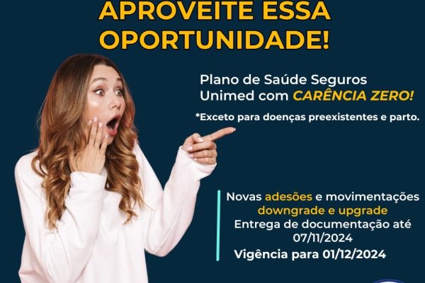 Unimed lança campanha com carência zero para todos os servidores