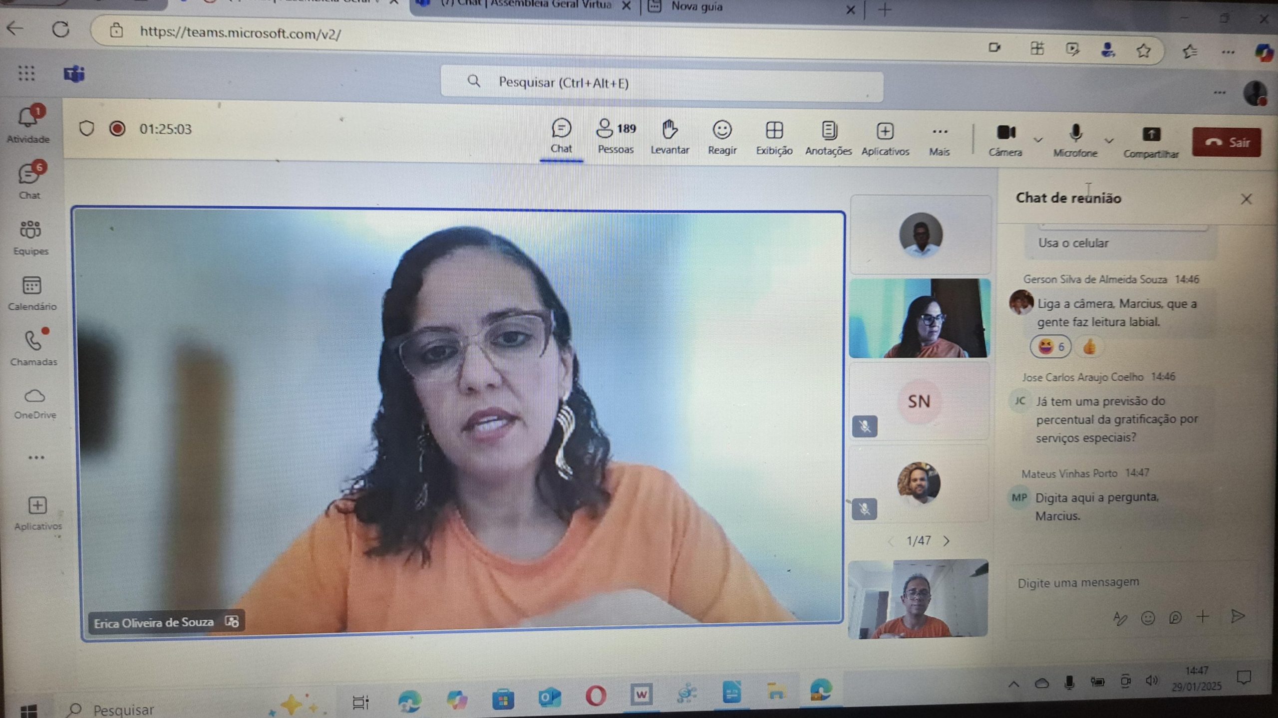 Assembleia Geral Virtual Extraordinária do SINDSEMP-BA discute andamento do PCCS e próximos passos