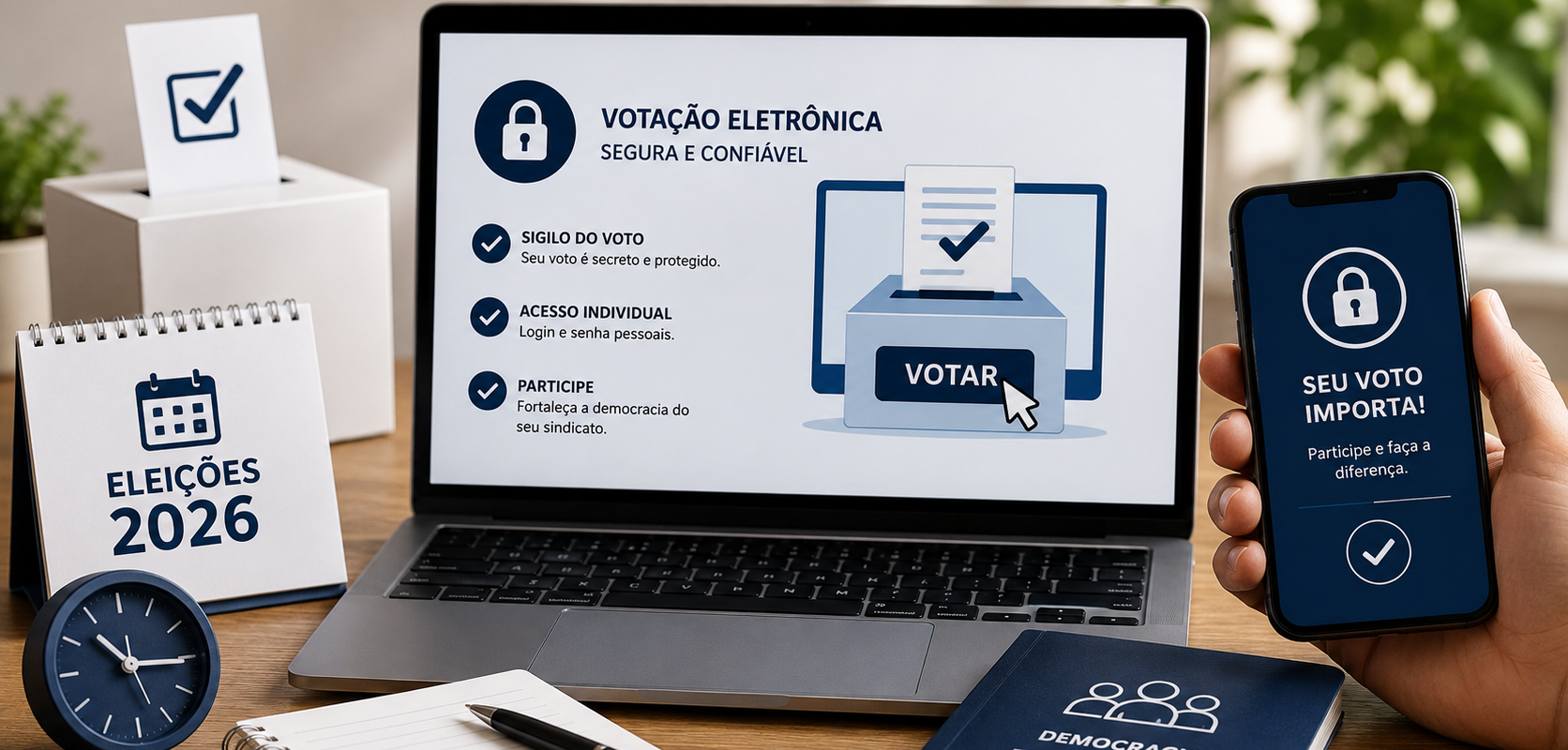 Comissão Eleitoral publica Regulamento do Processo Eleitoral 2026 do SINDSEMP-BA