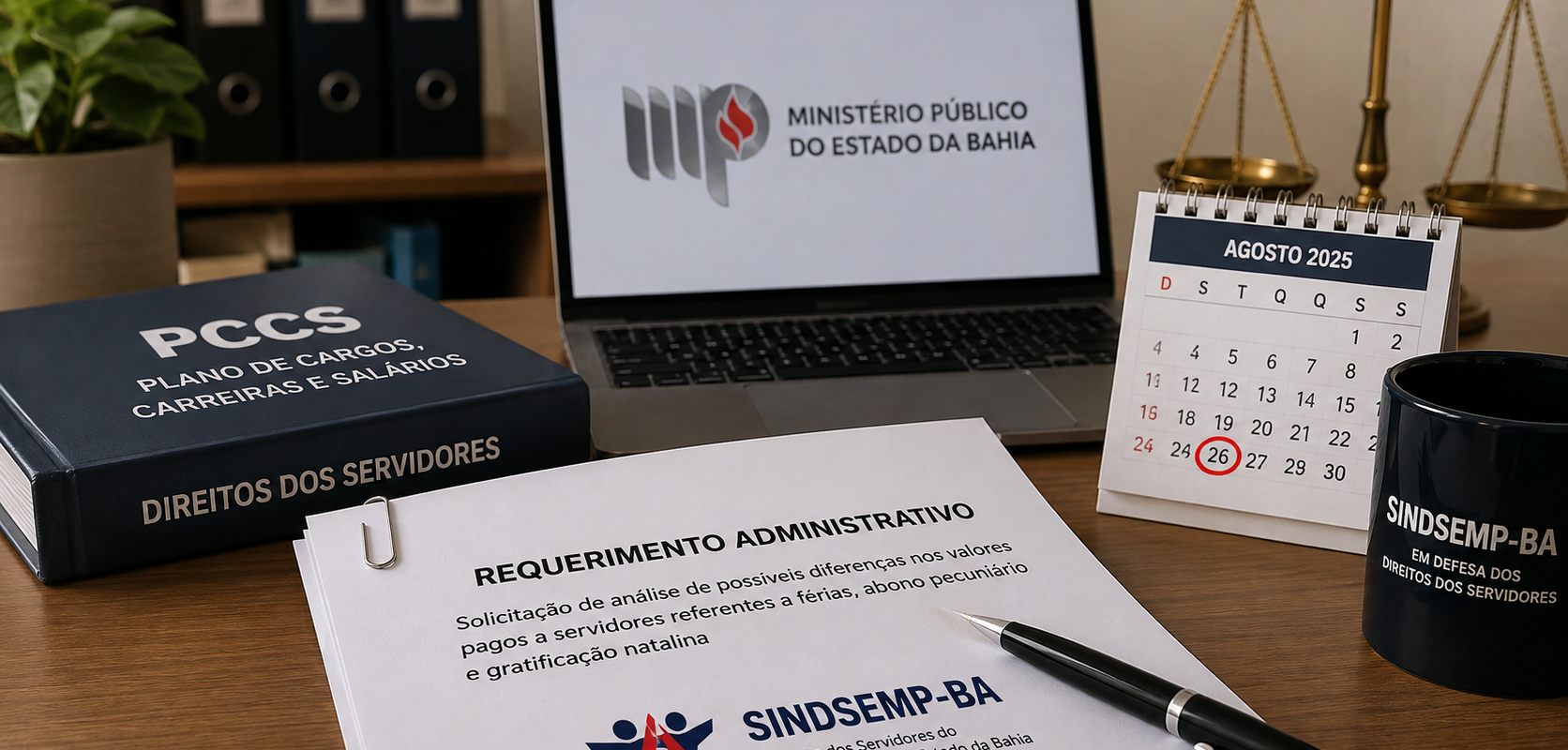 Férias, abono e 13º: Sindicato solicita análise de possíveis diferenças após novo PCCS