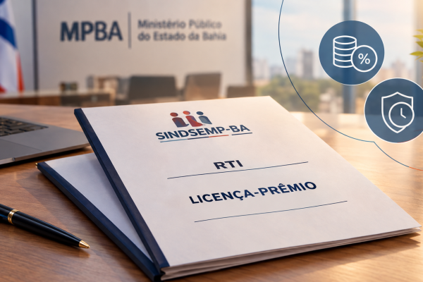 SINDSEMP-BA apresenta ao MPBA demandas sobre RTI e licença-prêmio