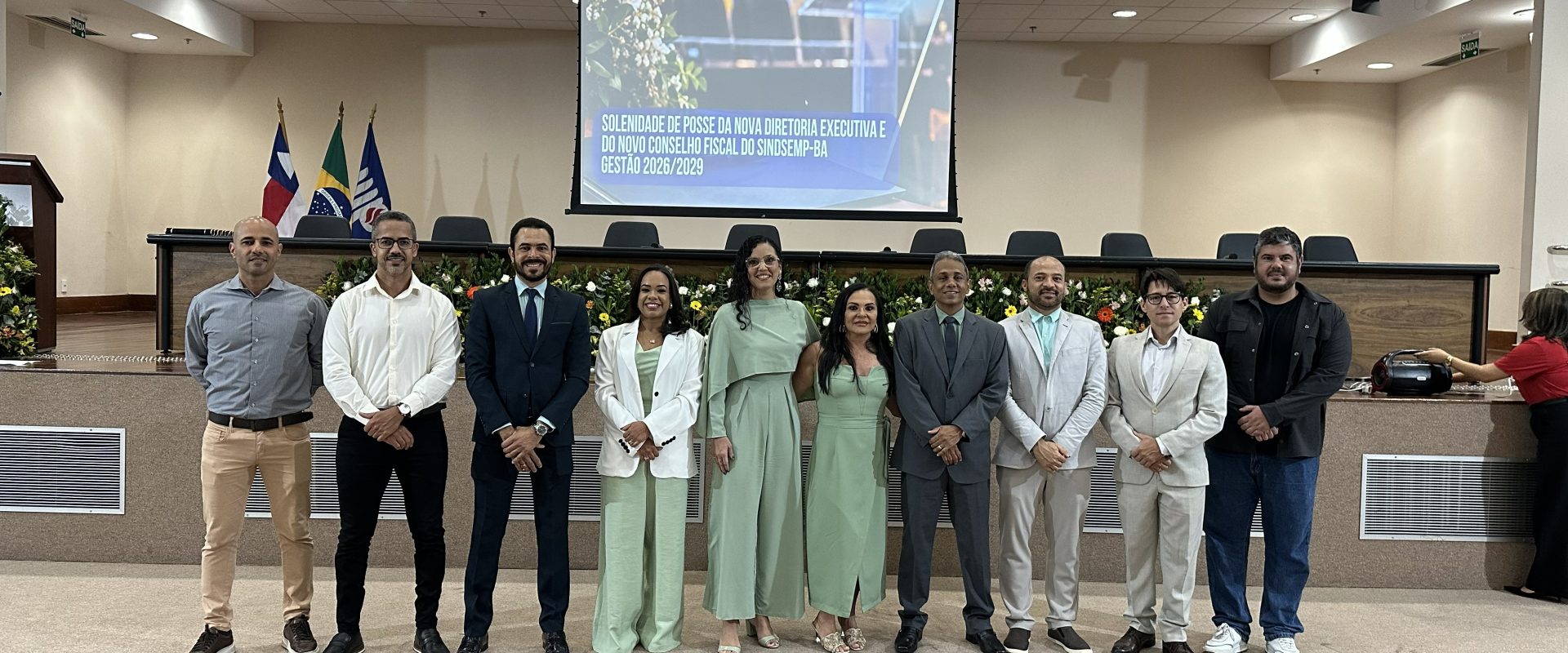Solenidade marca posse da gestão 2026/2029 e celebra os 18 anos do SINDSEMP-BA
